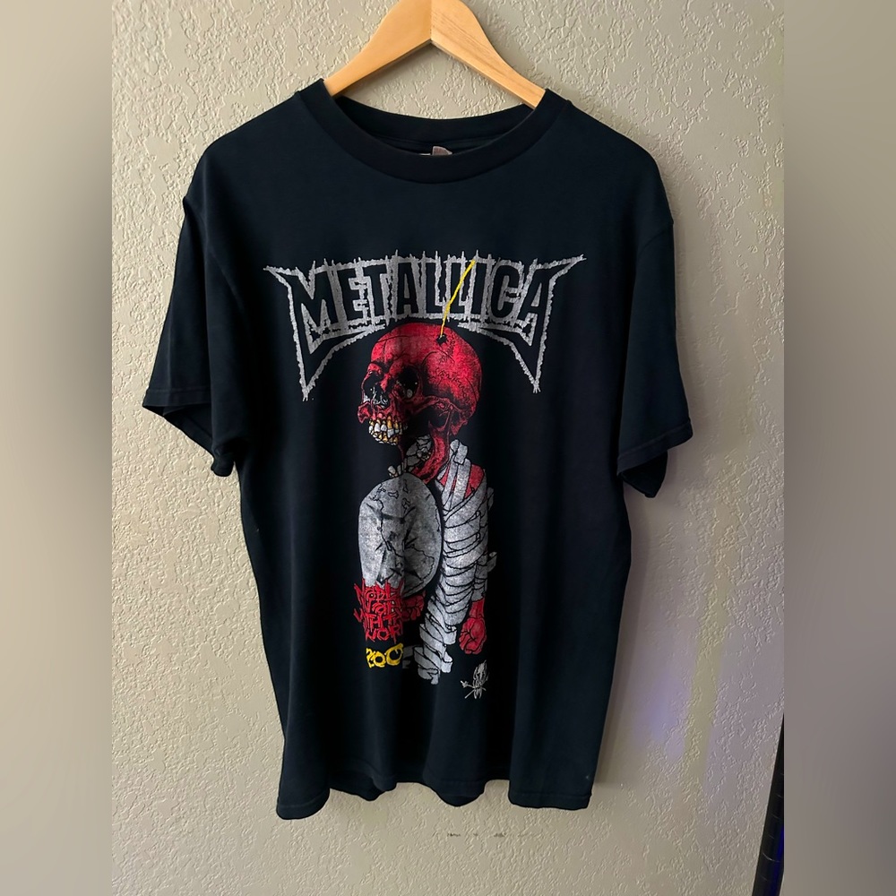 Metallica Band 2004 Tour shirt